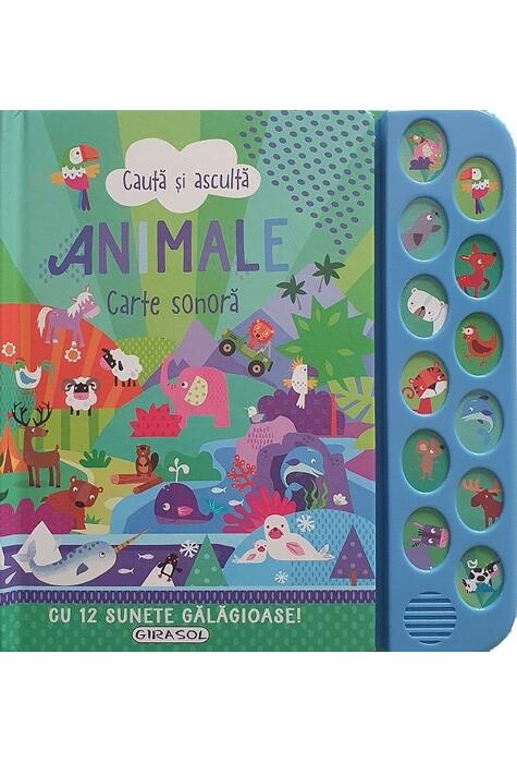 Copertă produs Caută și ascultă. Animale