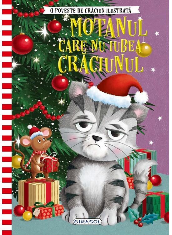 Copertă produs O poveste de Crăciun ilustrată. Motanul care nu iubea Crăciunul - gallery big 1