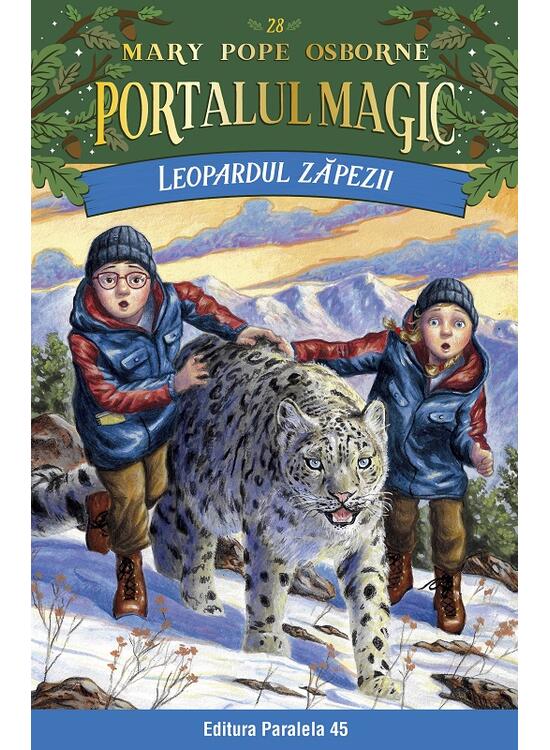 Copertă produs Portalul magic. Leopardul zăpezii (Vol. 28) - gallery big 1