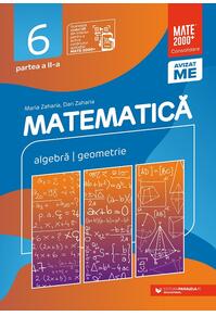 Copertă produs Matematică. Algebră, geometrie. Clasa a VI-a. Consolidare. Partea a II-a