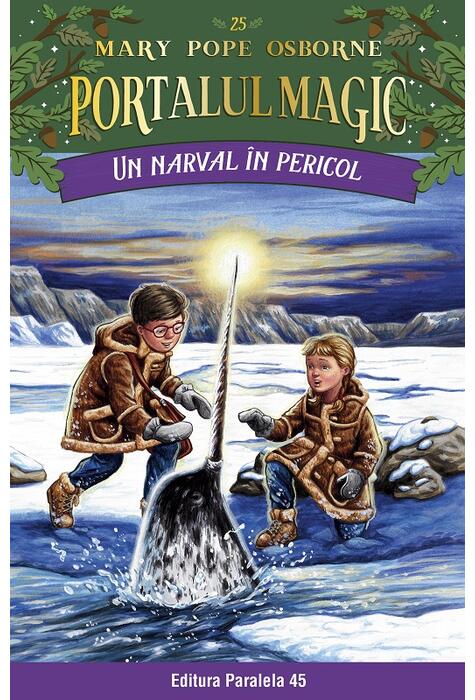 Copertă produs Portalul magic. Un narval &icirc;n pericol (Vol. 25)
