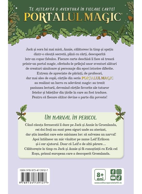 Copertă produs Portalul magic. Un narval &icirc;n pericol (Vol. 25) - gallery big 2