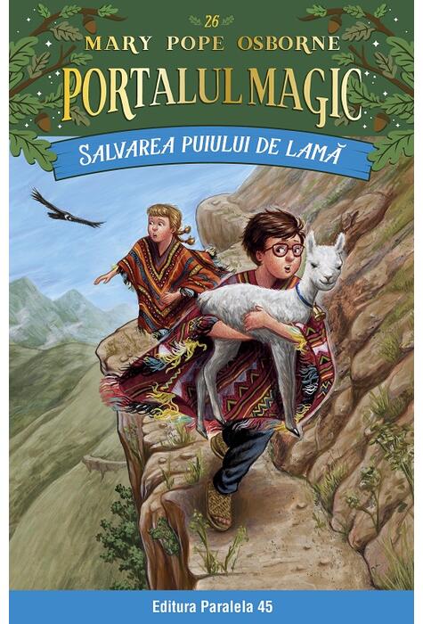 Copertă produs Portalul magic. Salvarea puiului de lamă (Vol. 26)