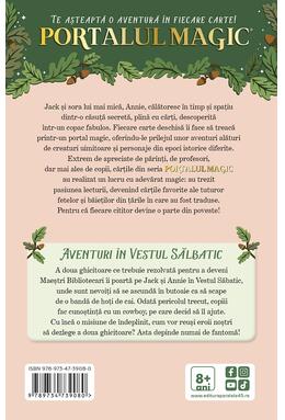 Copertă produs Portalul magic. Aventuri &icirc;n Vestul sălbatic (Vol. 10)