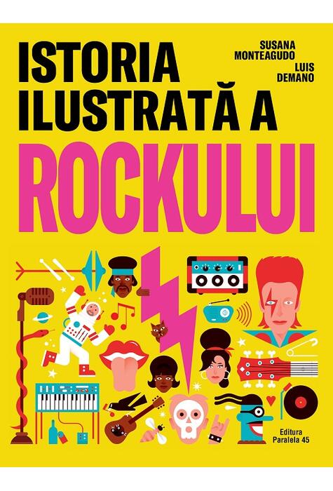 Copertă produs Istoria ilustrată a rockului