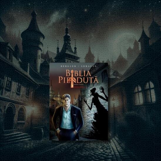 Explor&acirc;nd tainele trecutului: "Biblia pierdută" de Igor Bergler &icirc;n format roman grafic