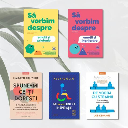 Top 5 cărți &icirc;n literatura de dezvoltare personală: Inspiră-te și transformă-te