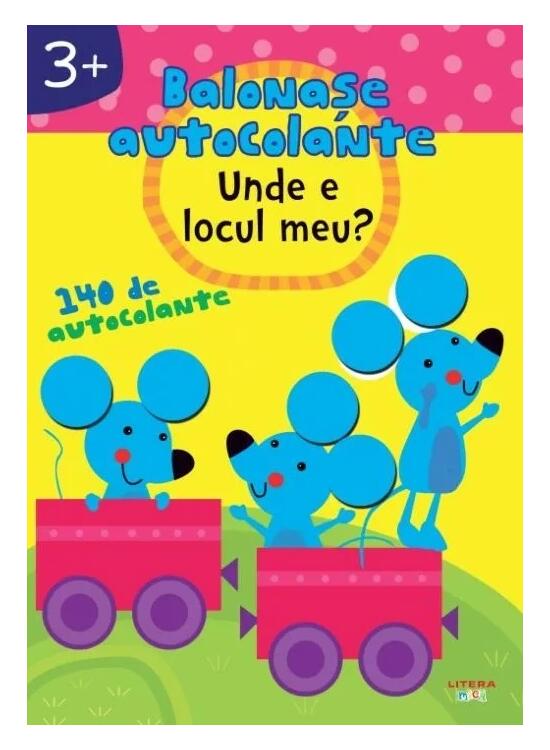 Copertă produs Balonașe autocolante. Unde e locul meu? (3+) - gallery big 1