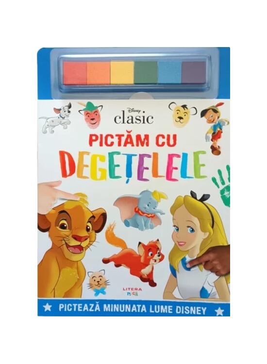 Copertă produs Disney Clasic. Pictăm cu degețelele - gallery big 1