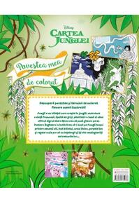 Copertă produs Disney. Cartea Junglei