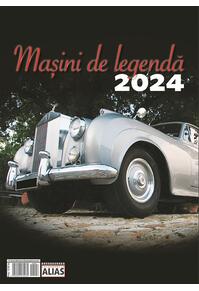 Copertă produs Calendar Mașini de legendă 2024, format 31x42,5, 6+1 file