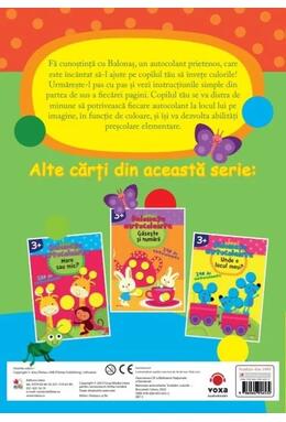 Copertă produs Balonașe autocolante. &Icirc;nvățăm culorile (3+)