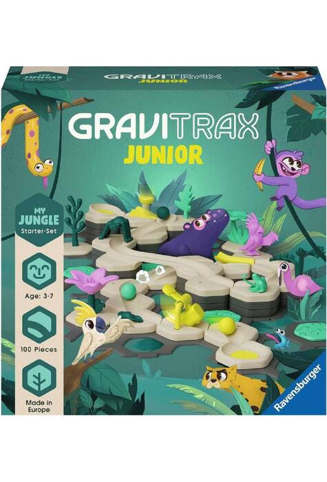 Copertă produs Kit construcție - GraviTrax Junior. My Jungle