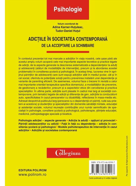 Copertă produs Adicțiile &icirc;n societatea contemporană - gallery big 2