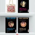 Copertă produs Pachet Stieg Larsson &ndash; Seria Millennium + Sacoșa Comorile cititorului - gallery small 