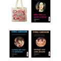 Copertă produs Pachet Stieg Larsson &ndash; Seria Millennium + Sacoșa Comorile cititorului - gallery small 