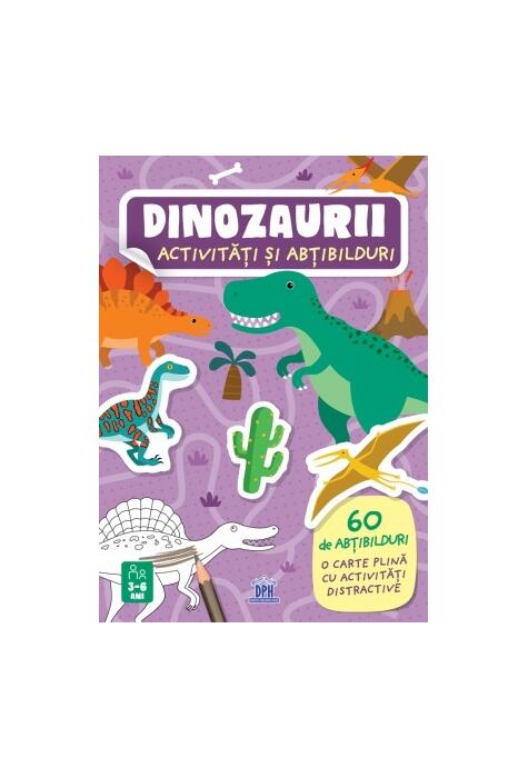 Copertă produs Dinozaurii. Activități și abțibilduri