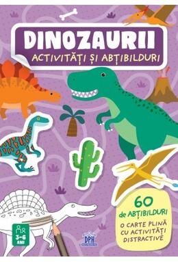 Copertă produs Dinozaurii. Activități și abțibilduri