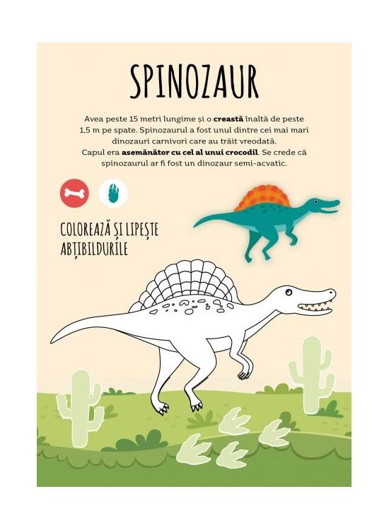 Copertă produs Dinozaurii. Activități și abțibilduri - gallery big 5