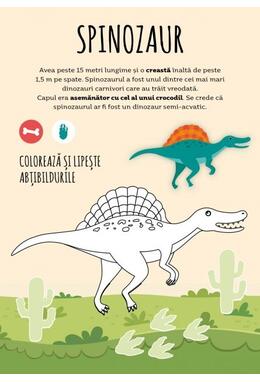 Copertă produs Dinozaurii. Activități și abțibilduri