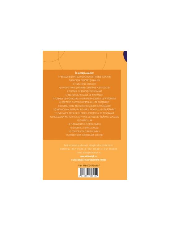 Copertă produs Curriculum (Vol. 13) - gallery big 2