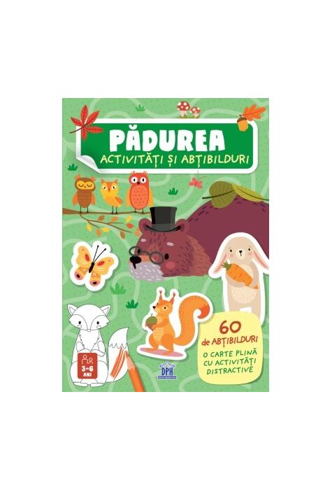 Copertă produs Pădurea. Activități și abțibilduri