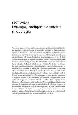 Copertă produs Inteligența artificială și viitorul educației