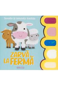 Copertă produs Sunete și senzații tactile. Zarvă la fermă