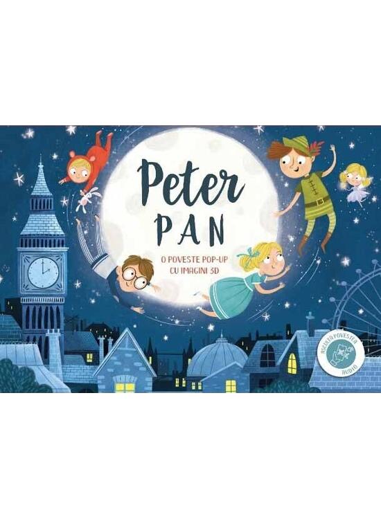 Copertă produs Peter Pan. O poveste pop-up cu imagini 3D - gallery big 1