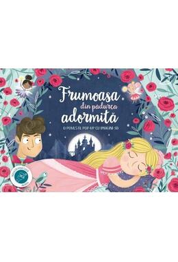 Copertă produs Frumoasa din pădurea adormită. O poveste pop-up cu imagini 3D