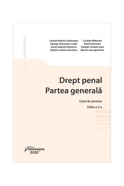 Drept penal. Partea generală. Caiet de seminar