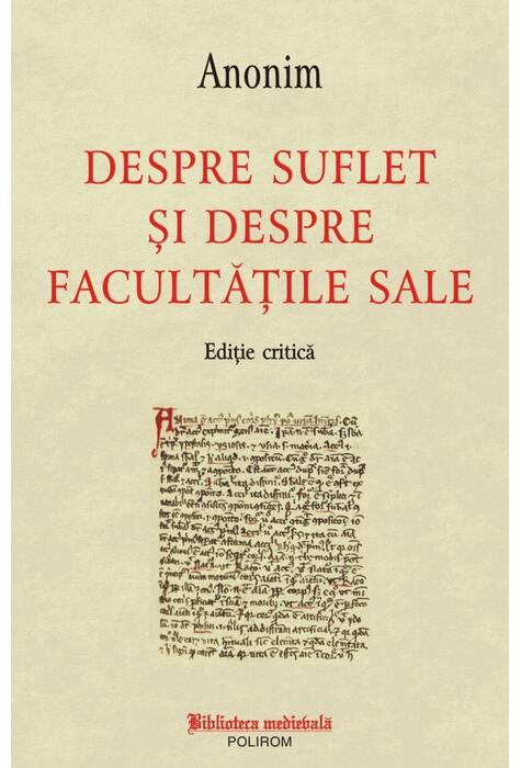 Copertă produs Despre suflet și despre facultățile sale (Ediție bilingvă)