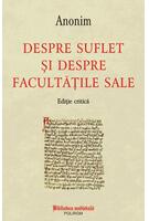 Imagine produs Despre suflet și despre facultățile sale (Ediție bilingvă)