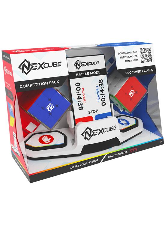 Copertă produs Set competițional Moyu - Nexcube, 2 cuburi 3x3 + timer speedcubing - gallery big 1