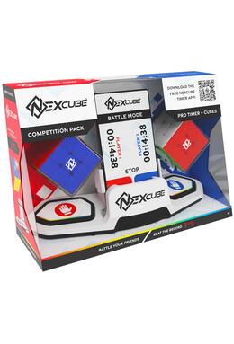 Copertă produs Set competițional Moyu - Nexcube, 2 cuburi 3x3 + timer speedcubing