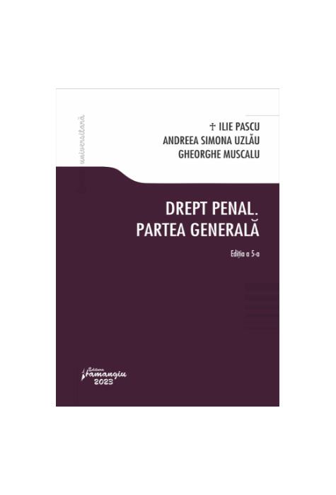 Copertă produs Drept penal. Partea generală