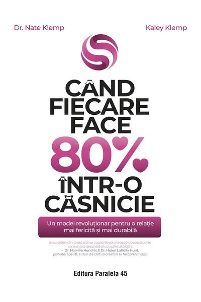 C&acirc;nd fiecare face 80% &icirc;ntr-o căsnicie