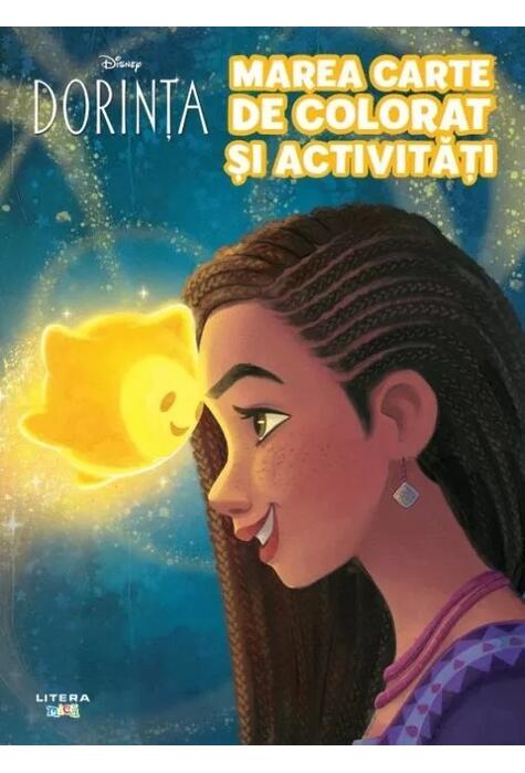 Copertă produs Disney. Dorința. Marea carte de colorat și activități