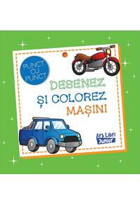 Copertă produs Desenez și colorez mașini