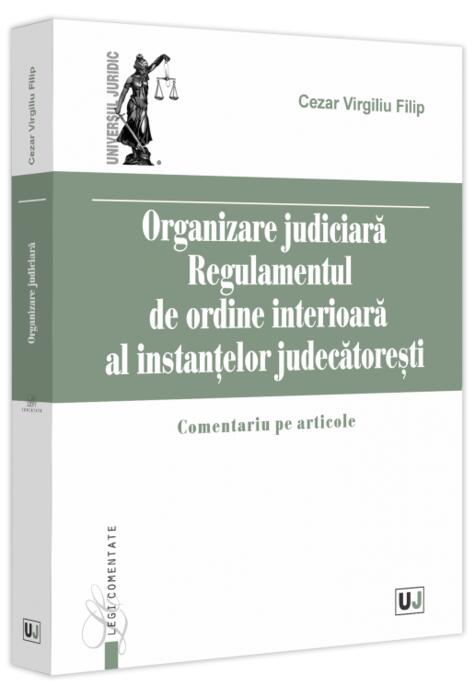 Copertă produs Organizare Judiciară