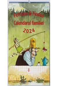 Copertă produs Pettson și Findus. Calendarul familiei 2024