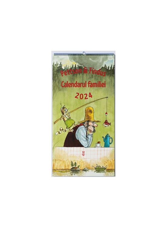 Copertă produs Pettson și Findus. Calendarul familiei 2024 - gallery big 1