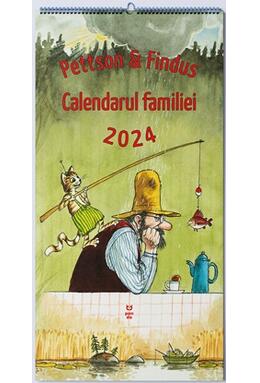 Copertă produs Pettson și Findus. Calendarul familiei 2024