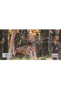 Copertă produs Calendar de birou cu Imagini Wildlife 2024, format 11x23 cm, 6+1 file