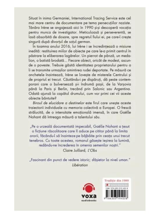 Copertă produs Biroul de elucidare a destinelor - gallery big 2