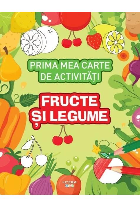 Copertă produs Prima mea carte de activități. Fructe și legume