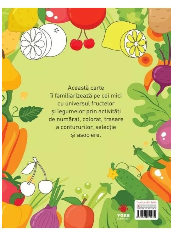 Copertă produs Prima mea carte de activități. Fructe și legume - gallery big 2