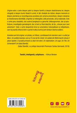 Copertă produs Origine