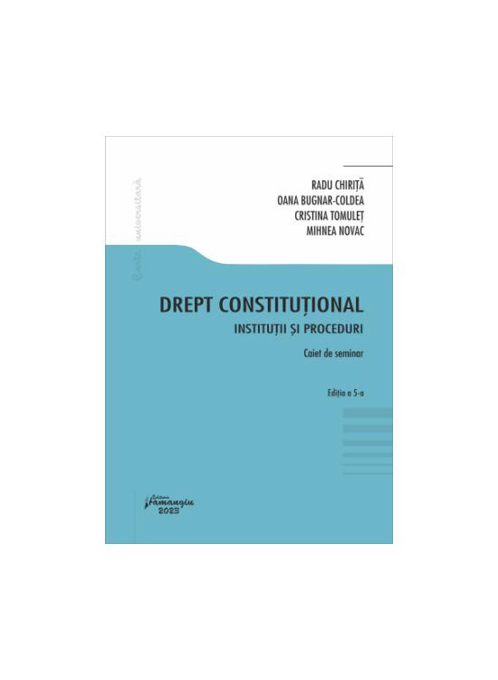 Copertă produs Drept constituțional. Instituții și proceduri - gallery big 1