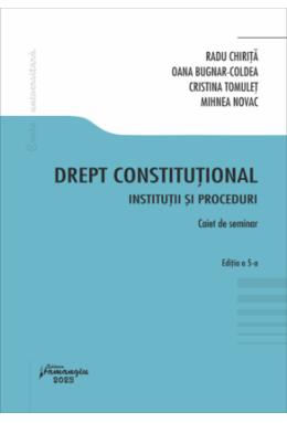 Copertă produs Drept constituțional. Instituții și proceduri